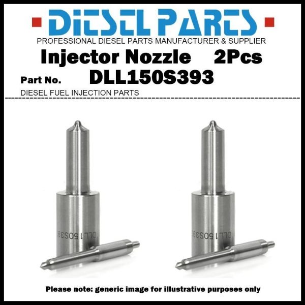 2Pcs Injector Nozzle 0433270114 DLL150S393 for MWM D208 225 226 308 322 325 327