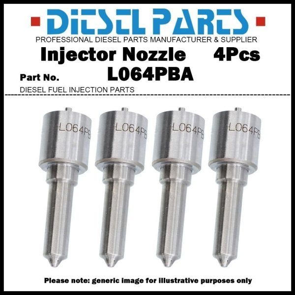 4x Injector Nozzle L064PBA 4222292M1 for Massey Ferguson 374 3220 3330 4225 4325