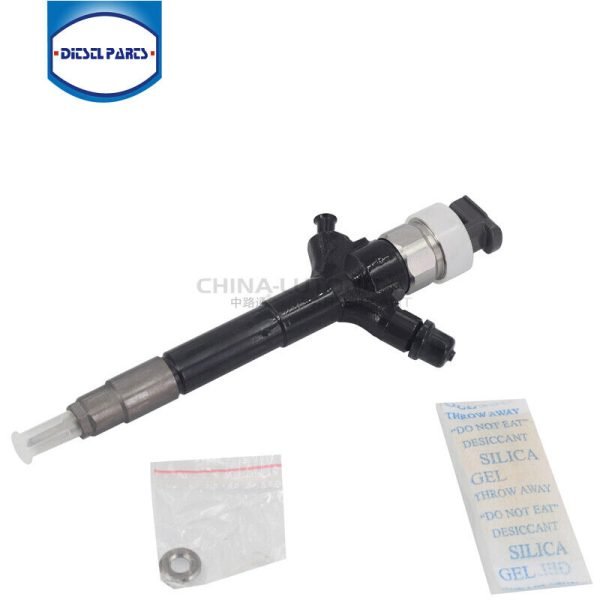 4x Fuel Injector 095000-5600 1465A041 Mitsubishi Pajero Montero Sport L200 4D56 - Image 2