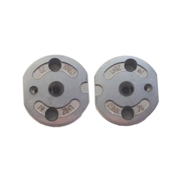 2Pcs Fuel Injector Control Valve Orifice Plate 19# for 095000-5471 095000-5600 - Image 2