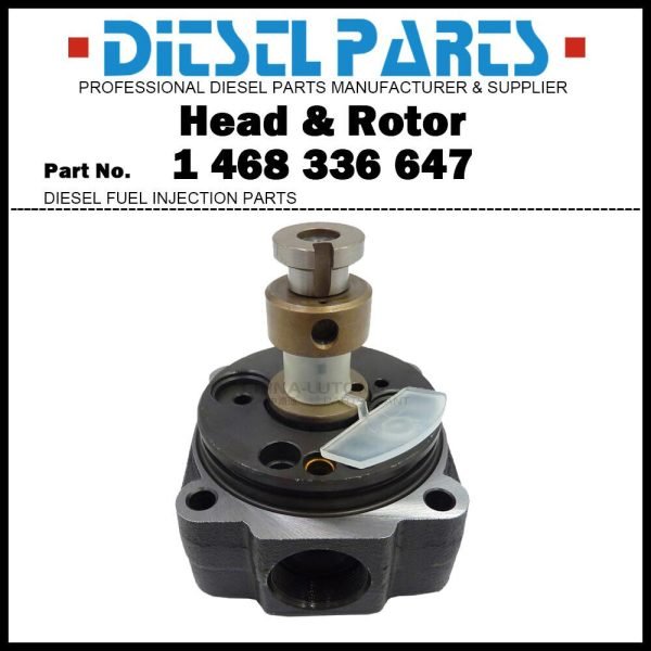 Hydraulic Head and Rotor 1468336647 6/12R for Cummins 6BT 6BTA 5.9