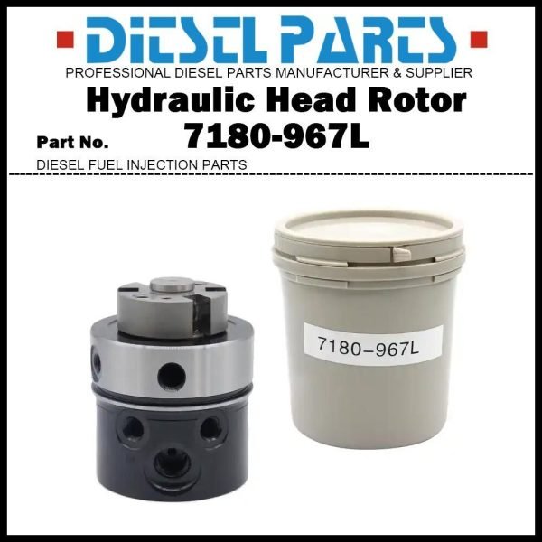 7180-967L Hydraulic Head and Rotor 6/7R for Perkins 1006TG2A
