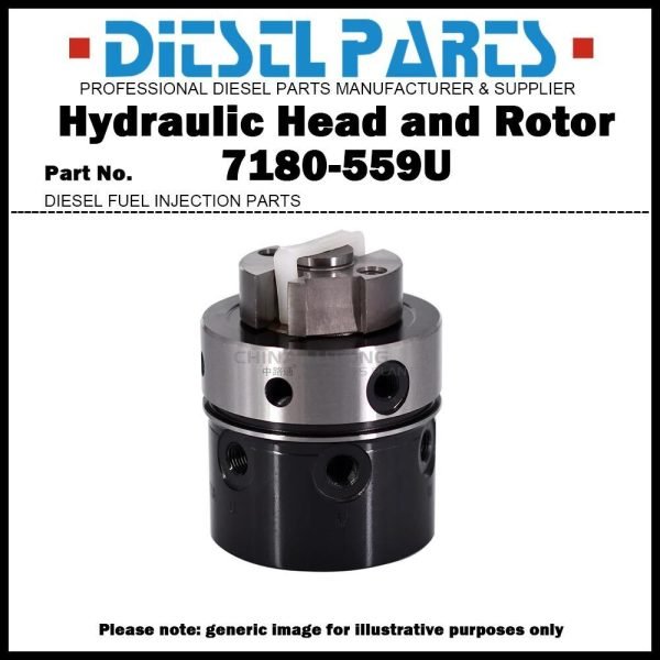 Hydraulic Head & Rotor 7180-559U for Massey Ferguson 295 400 3640 CBT 1090A 2100