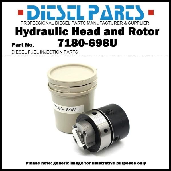 DPA Hydraulic Head and Rotor 7180-698U 4/9R for Perkins 7180-93U