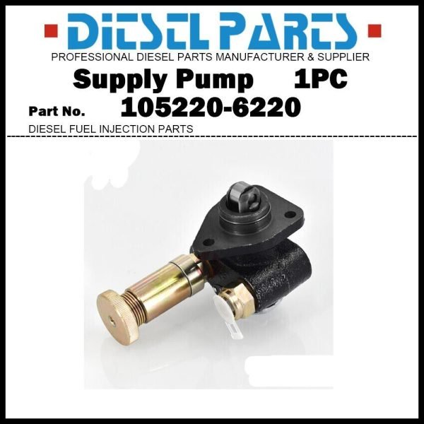 Supply Pump Feed Pump Hand Primer 105220-6220 for ISUZU D-Max Wizard Elf 4JA1