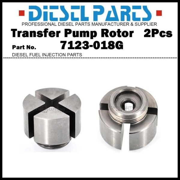 2Pcs Transfer Pump Rotor Nut 7123-018G 7123-18G *Anticlockwise to Tighten*