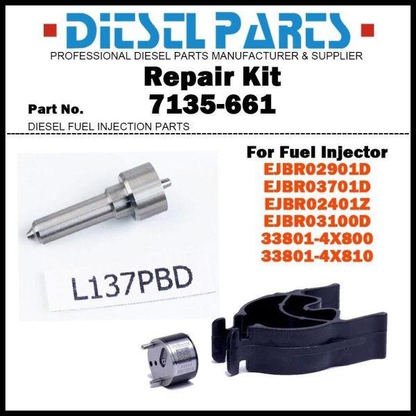 Repair Kit 7135-661 9308-621C L137PBD for Kia Carnival Bongo 2.9d EJBR02901D