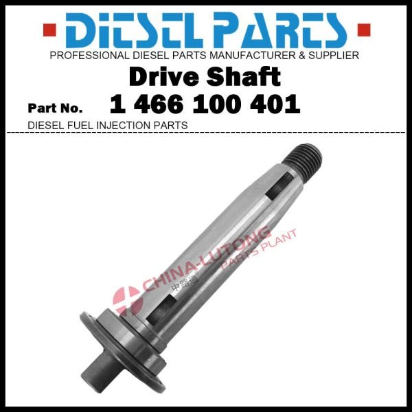 1466100401 Injection Pump Drive Shaft φ20X128 for Cummins 5.9L 6B 6BT 6BTA 6BTAA