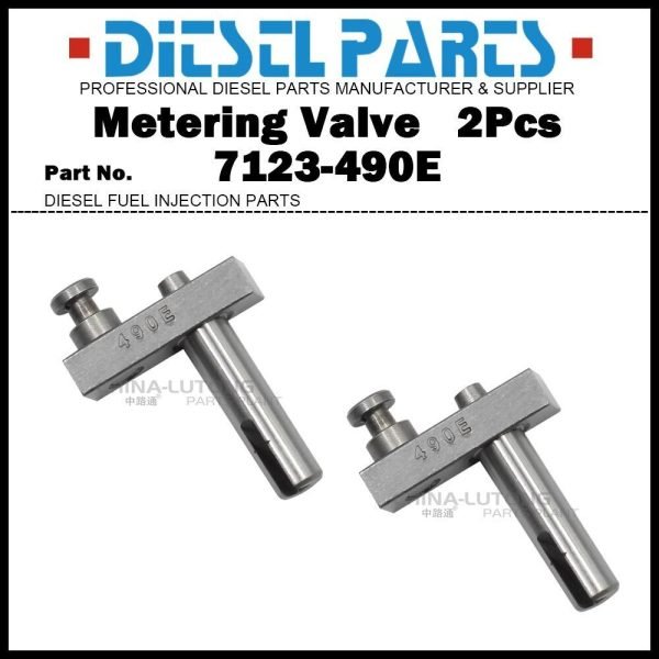 2Pcs Injection Pump Metering Valve 7123-490E for CAV DPA Lucas Rotary Pumps