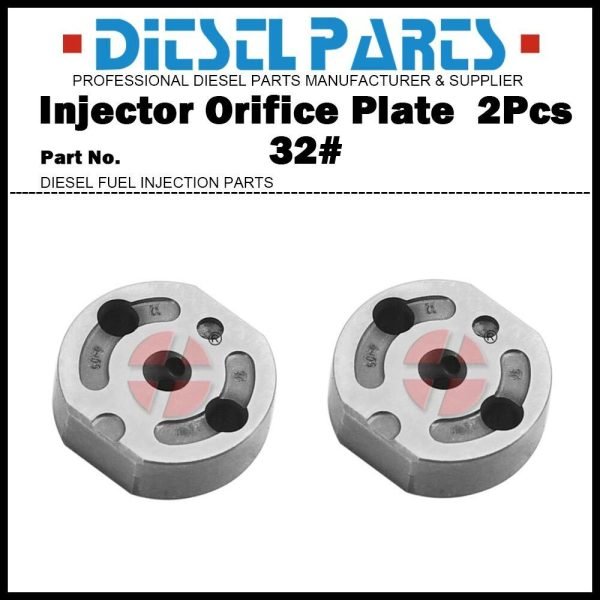 2Pcs Injector Control Valve Plate 32# for ?095000-6070 6251-11-3100 ?095000-7800