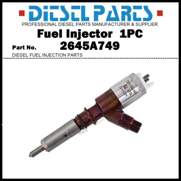 Fuel Injector 2645A749 320-0690 for Caterpillar CAT C6.6 928H 930H 938H 12M 963D
