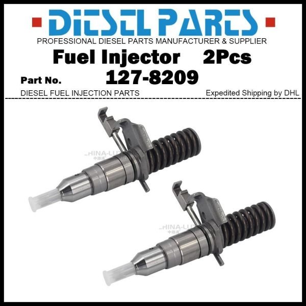 2Pcs Fuel Injector 127-8209 0R-8483 for Caterpillar CAT 3114 3116 918F 928F 953B