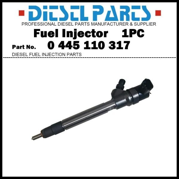 Diesel Fuel Injector 0445110317 DK4A-1112010 for NISSAN XTERRA PALADIN 2.5D