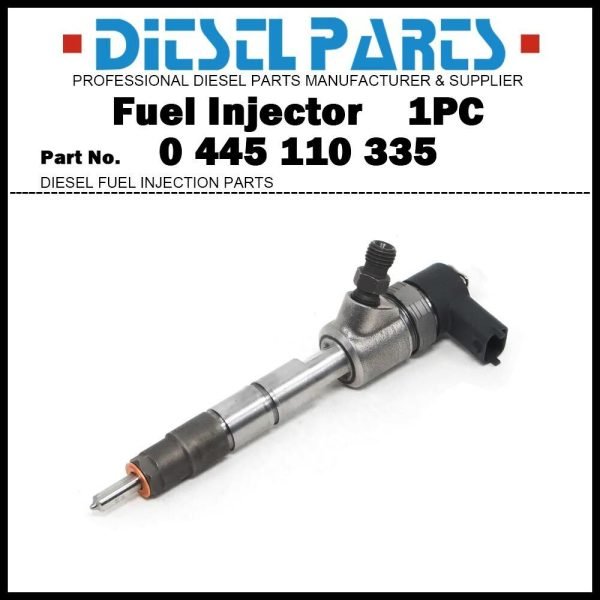 Diesel Common Rail Fuel Injector 0445110335 1100200FA040 for JENS JAC 2.8L