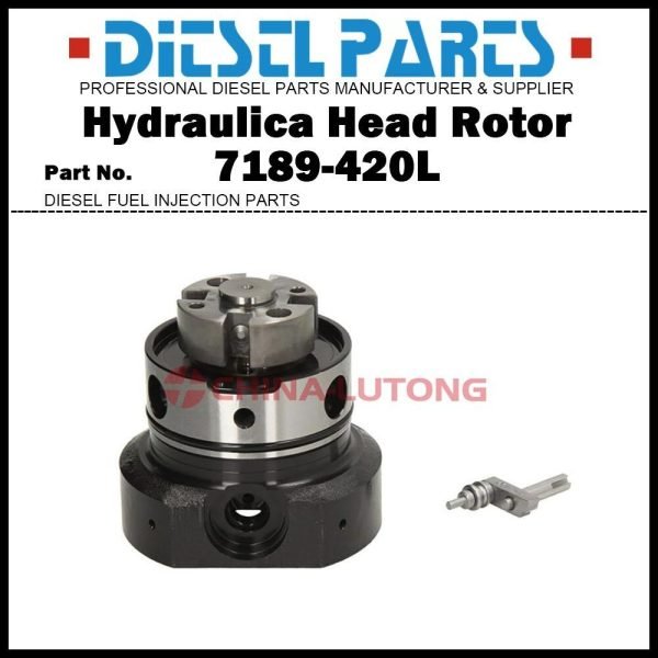Hydraulic Head and Rotor 7189-420L 7189-338L for Perkins 1104