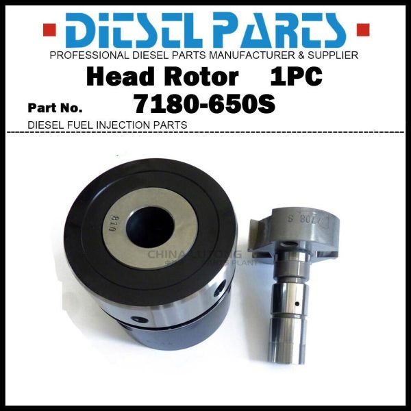 7180-650S Hydraucli Head and Rotor 3/8.5R Rotor Head