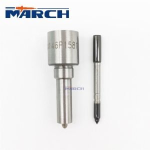 6pcs Diesel Fuel Injector Nozzle Tips DLLA146P1581 For Volvo EC140C 160C D6E 5.7