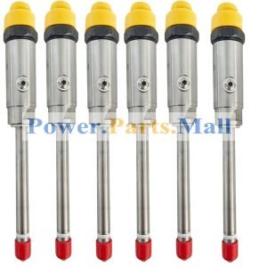 6 PCS New Fuel Injector Pencil Nozzle 1705187 7W7038 0R4124 For Caterpillar