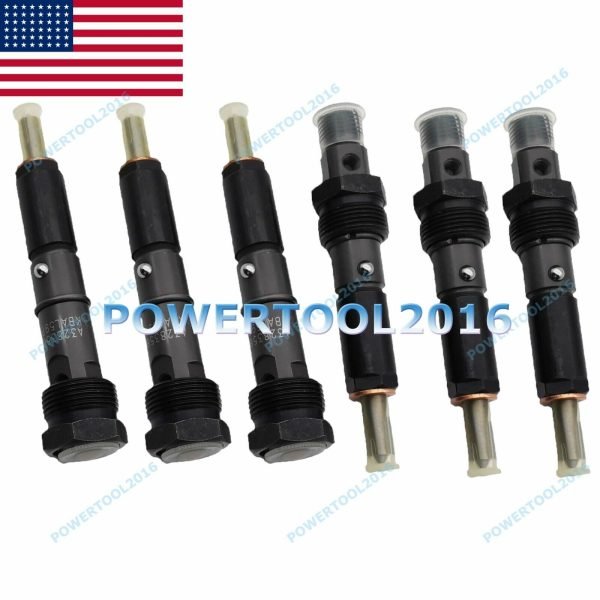 6 pcs Fuel Injector 3283577 3283576 3283562 for Cummins 6B 6BT 6BTA 5.9 Engine