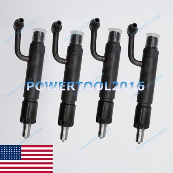 4 pcs Fuel Injector 729004-53101 for Yanmar 4TNV84 4TNV88 Diesel Engine