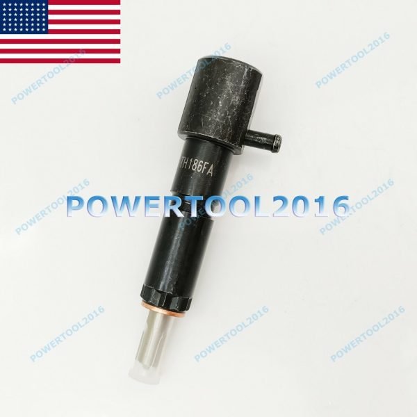 New 1 Piece Fuel Injector for 186FA 10HP Yanmar Diesel Engine