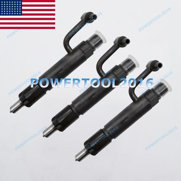 3pcs Fuel Injector 3TN MIA880416 For John Deere 655 755 756 855 856 Tractor