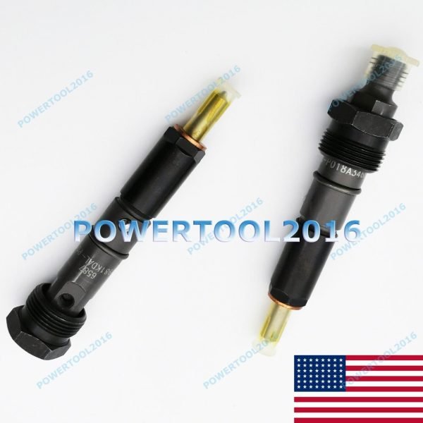 2 pcs/lot Fuel Injector for Case-IH Dozer 550E 550G 850D 850E Crawler 855D 855E