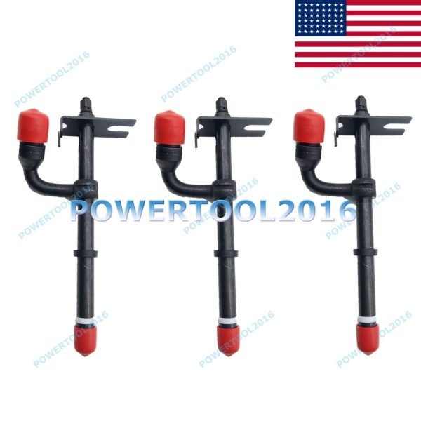 3 pcs Pencil Injector Fits for John Deere 210C 290D 300 300B 301 301A 302 302A