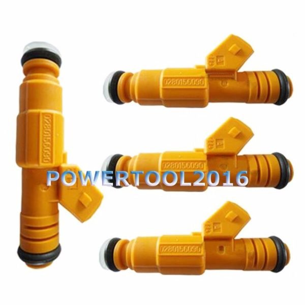 4 Pcs Fuel Injector 0280156090 for Chevrolet Classic Vauxhal Opel Corsa 1.6