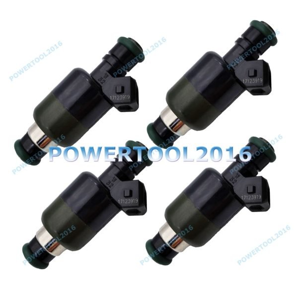 New 4 pcs Fuel Injector 17123919 for Chevrolet CORSA 1.6 GLS 1.0 Mpfi 8v
