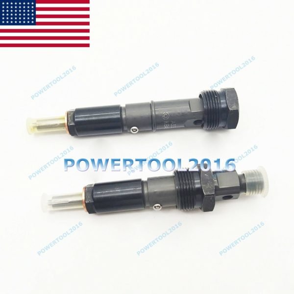 Set of 2 pcs New Fuel Injectors 3355015 3802982 for Cummins 6BT Diesel Engine