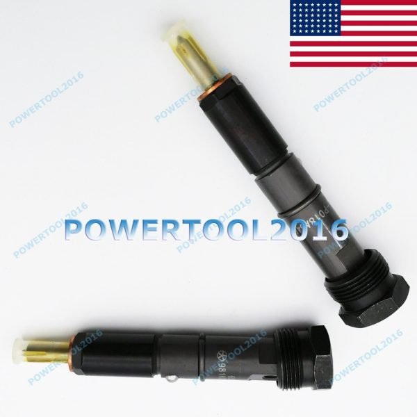 2 pcs Fuel Injector J919331 for Case-IH Skid Steer 1840 1845C Backhoe 580 Super