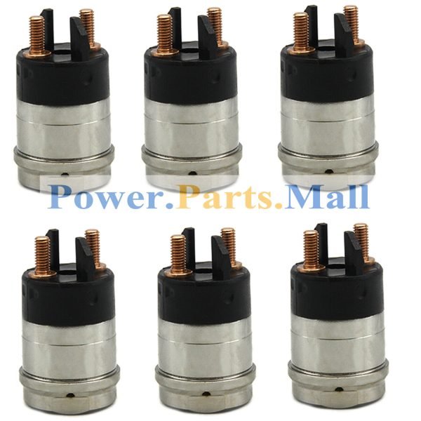 6pcs Common Rail Injector Solenoid Valve F00RJ02703 Fit For Bosch 0445120