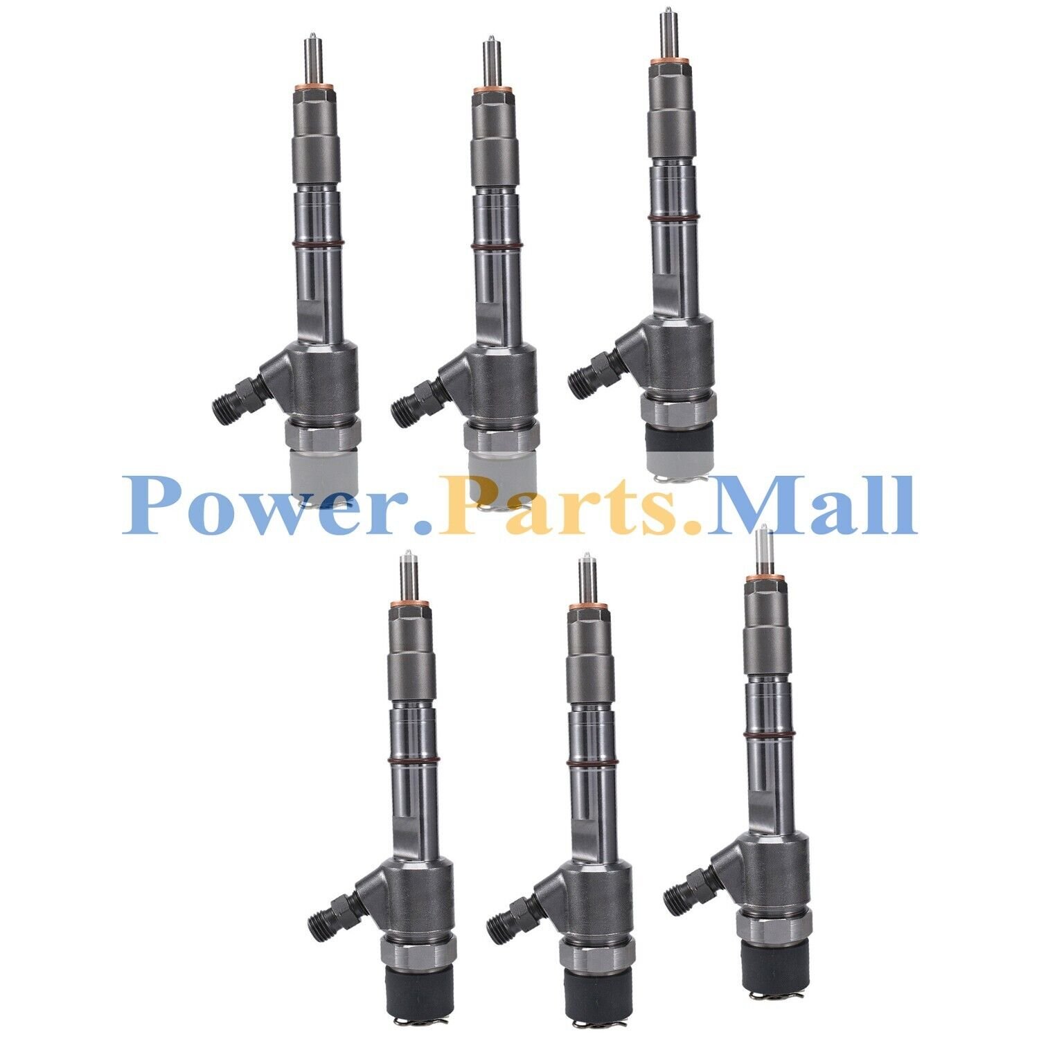 6 PC New Diesel Fuel Common Rail Injector 0445110694 0 445 110 694 For Bosch