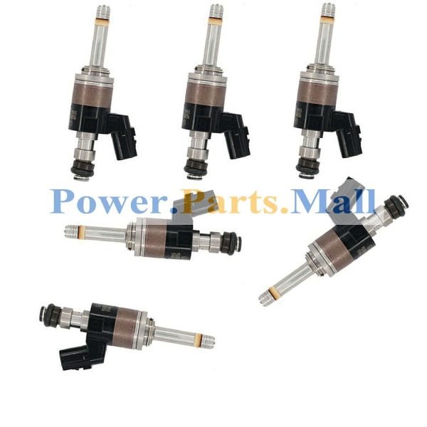 6 pcs Fuel Injector 16010RLV315 Fit For Honda Pilot Odyssey Ridgeline 3.5L V6