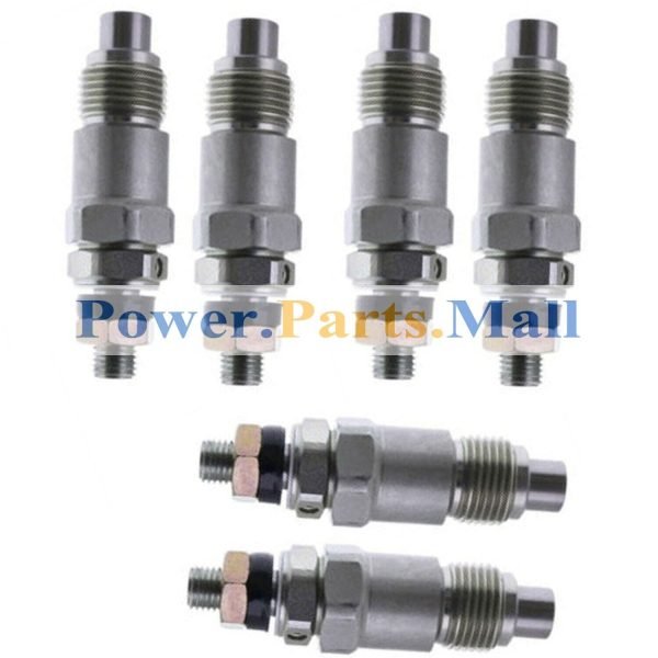 6 pc Fuel Injector 093500-1800 23600-56011 Fit For Toyota 2B/B 2J 2H