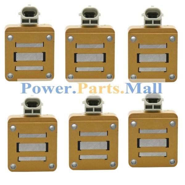 6 pc New solenoid valve 128-6601 For CAT 3126B 3126E 322C Injector 1830740C92
