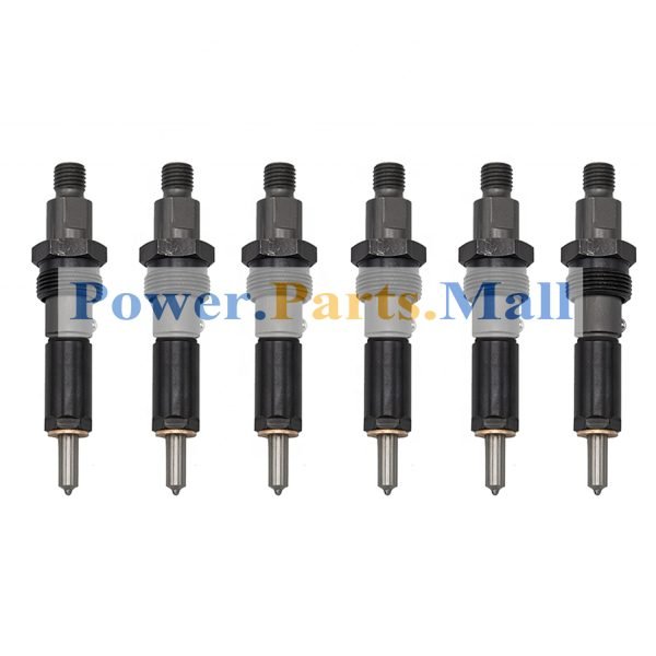 6 pc Fuel Injector 0432133864 Fit For BOSCH 300 Marine 12 Valve 5.9L Cummins