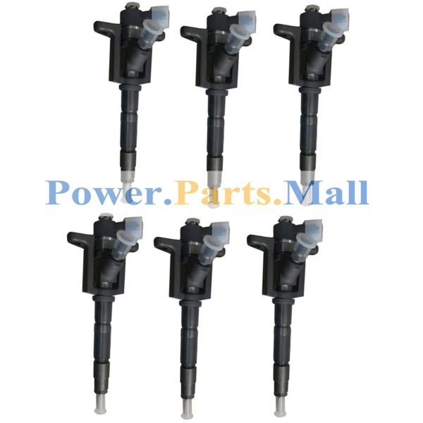 6 PC New Common Rail Fuel Injector 0445120091 For MITSUBISHI