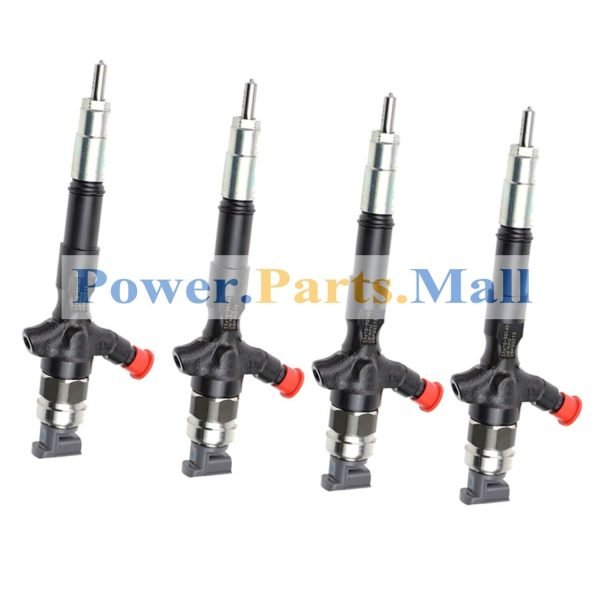 4 pcs Common Rail Injector 295900-0280 295900-0210 For Toyota Hilux III 2.5L