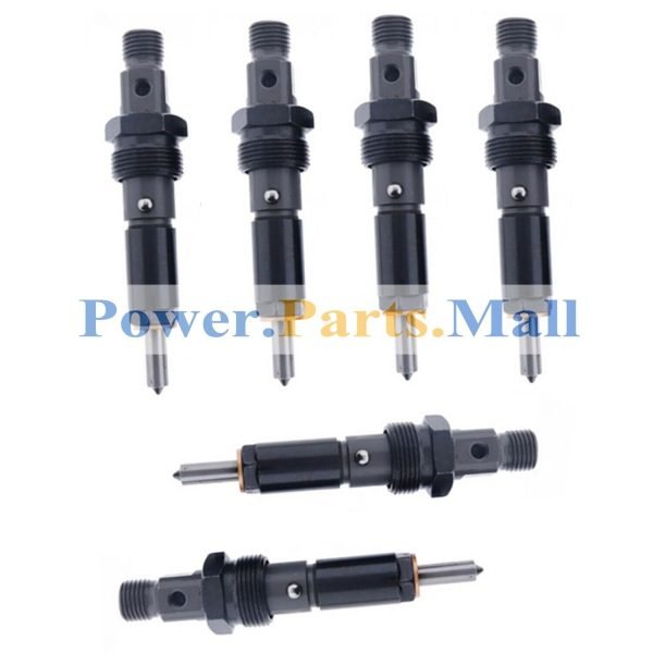 6 pc Fuel Injectors 3802677 3802365 Fit For 91-93 Dodge Cummins 5.9L Engine