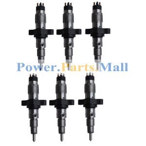 6 pcs New Diesel Fuel Injector 0445120255 For Dodge Ram 2500 3500 Cummins 5.9L