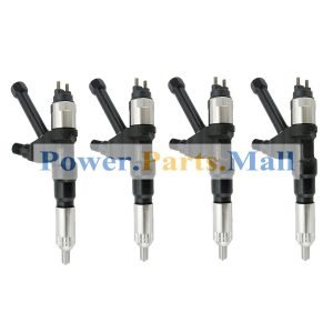 4pc New Fuel Injector 23670-E0351 095000-5215 Fits For HINO P11C Kobelco