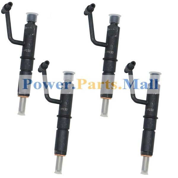 4 pc Fuel injector 6646906 Fit For Mustang Bobcat 843 853 1213 960 Isuzu 4JB1
