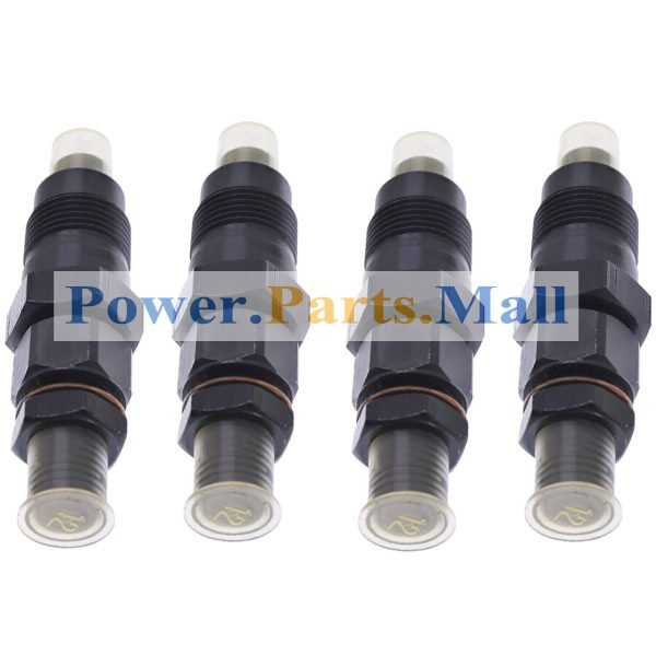 4 PC Fuel Injector 093500-4500 23600-59155 Fit For Toyota Hilux 2LTE 90-93