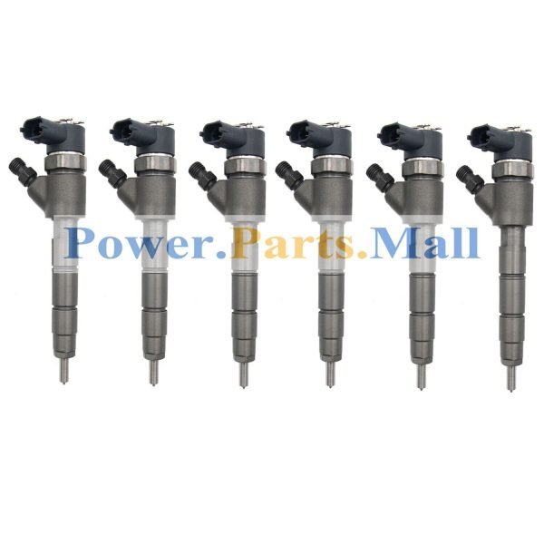 6PC Fuel Injector Assy 0445110603 0445110661 For Mitsubishi D06FR SY245/265-9/10
