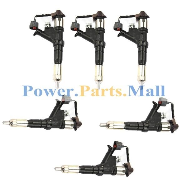 6 PC Fuel Injector 095000-5220 095000-5223 For Denso 5226 HINO E13C