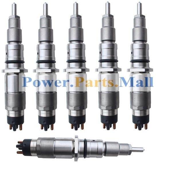 6 pc New Fuel Injector 6754-11-3100 Fit For Komatsu Engine 4D107 S6D107 WA320-6