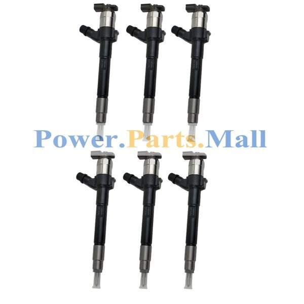 6 pc Fuel Injector 295050-1760 1465A439 Fit For Mitsubishi 4N15 Engine L200