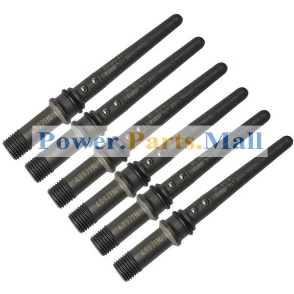 6 pc Fuel Injector Connect Tube 4897114 Fit For 03-04 Dodge Pick-up Ram Cummins